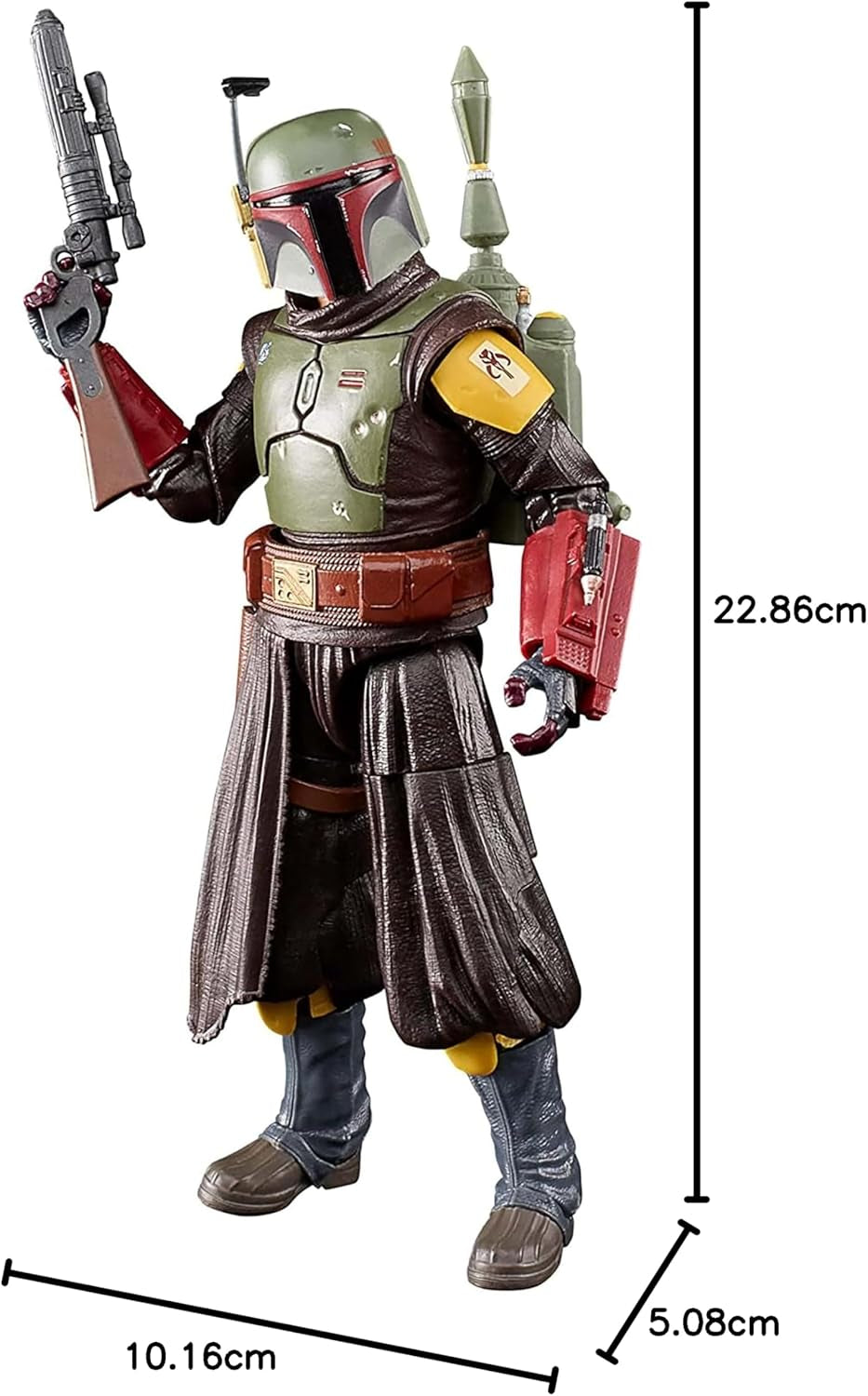 Star Wars Hasbro Black Series Boba Fett (Salle du Trône) : Figurine à collectionner Le Livre de Boba Fett, pour enfants à partir de 4 ans, Multi, 15 cm de hauteur Figurines Naty Shop