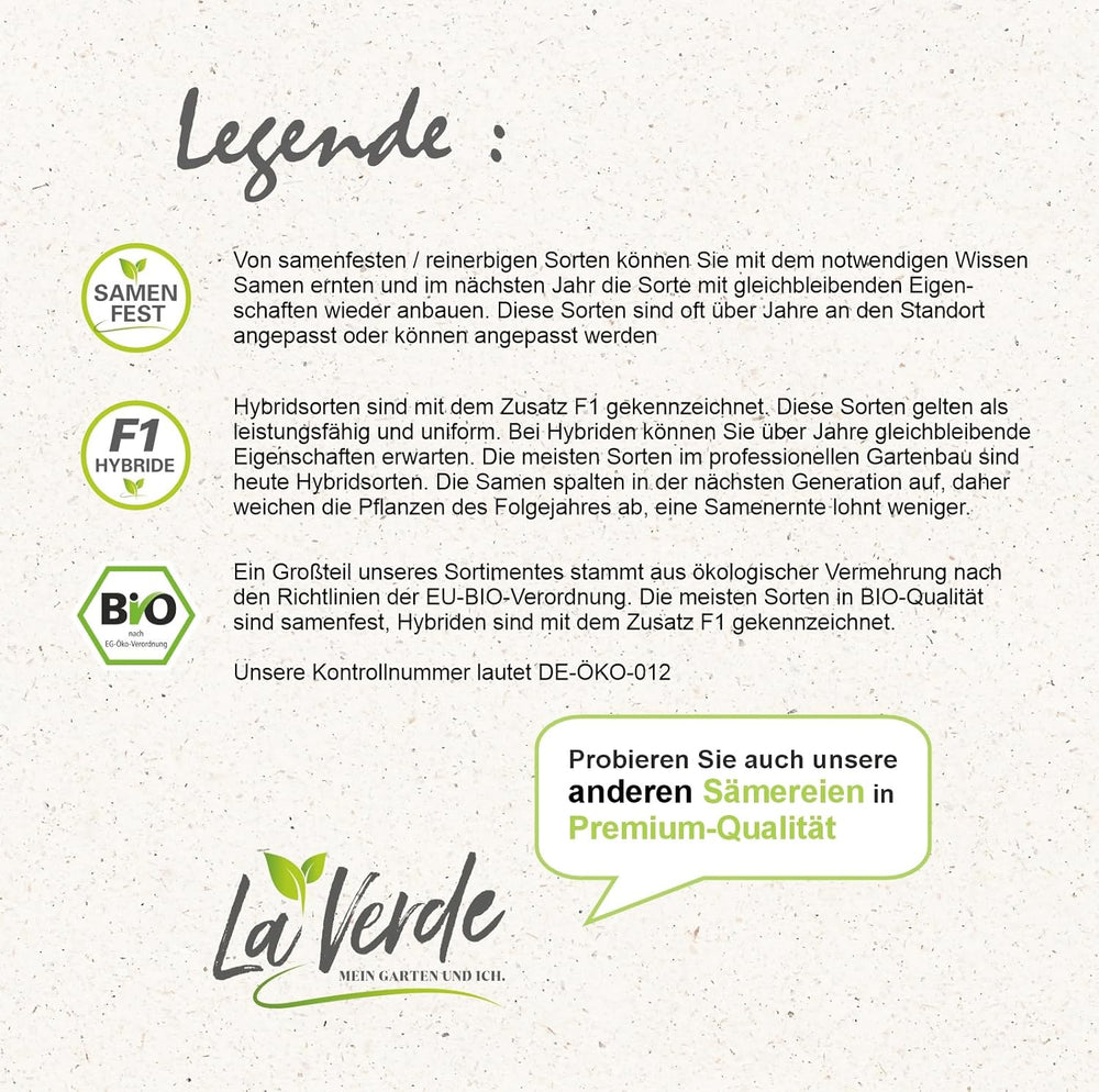 La Verde MEIN GARTEN UND ICH. Gold Rush Zucchini Samen Für Ca. 8–10 Pflanzen, Fruchtgemüse, Saftig Und Aromatisch, Saatgut Ohne Gentechnik