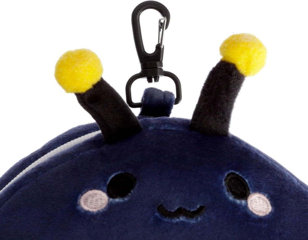 Oreiller de voyage Puckator Relaxeazzz avec masque de coccinelle - Animaux doux, multicolore, 1 unité (lot de 1) Naty Shop Travel Pillows