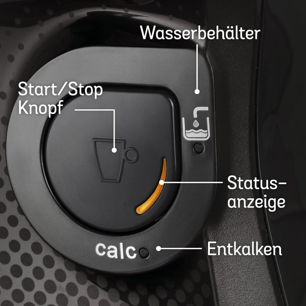 Bosch Tassimo Happy Friendly TAS102E Machine à expresso à capsules, plus de 70 boissons, convient à toutes les tasses, arrêt automatique, durable, dosage parfait, peu encombrant, 1400 W, noir