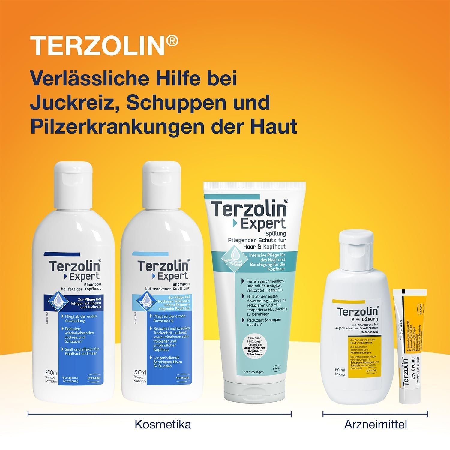 Terzolin Expert Șampon pentru scalp și păr gras, anti-mătreață, 200 ml Duș și baie Terzolin