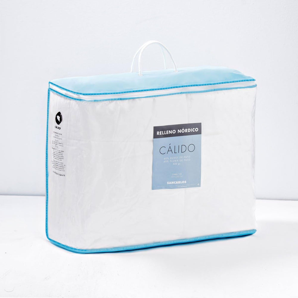 Couette duvet Sancarlos, chaude 220X220 Cm blanc Couettes et couettes Naty Shop