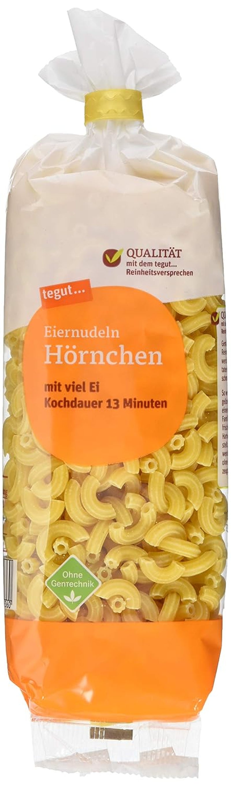 tegut... Coquilles de nouilles aux œufs, 1 x 250 g