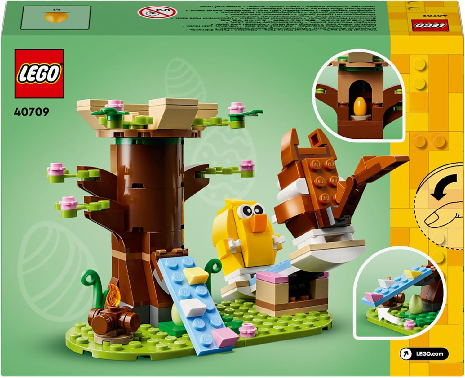 LEGO Spring Animal Playground, ensemble de construction oiseau et écureuil, ensemble de jeu cabane dans les arbres pour enfants, idée cadeau pour garçons et filles de 8 ans, ensemble d'animaux, jouet figurines d'animaux 40709 Jeux de construction Beuche den LEGO-Store