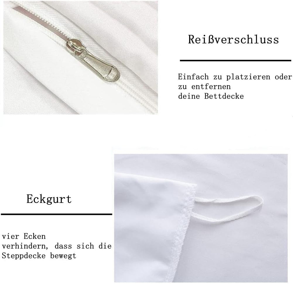 Literie fille Licorne, 2 taies d'oreiller Literie - enfant Naty Shop