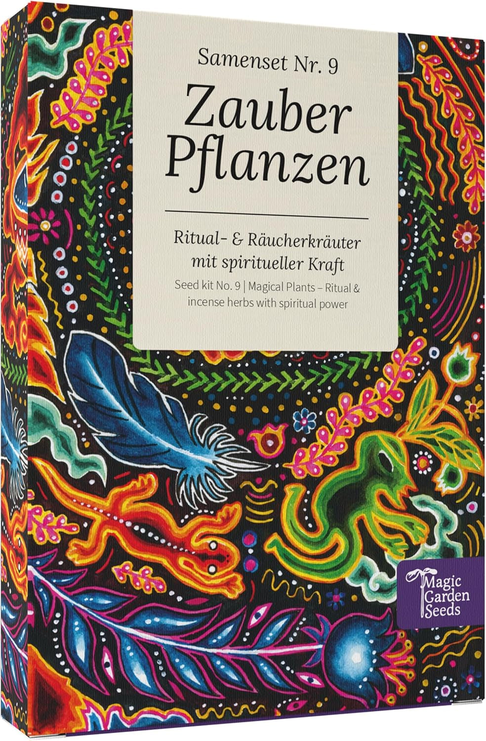 Magic Garden Seeds - Plantes enchantées avec 6 herbes magiques : absinthe, absinthe, mandragore et plus encore - Plantes d'encens à cultiver soi-même et à offrir en cadeau