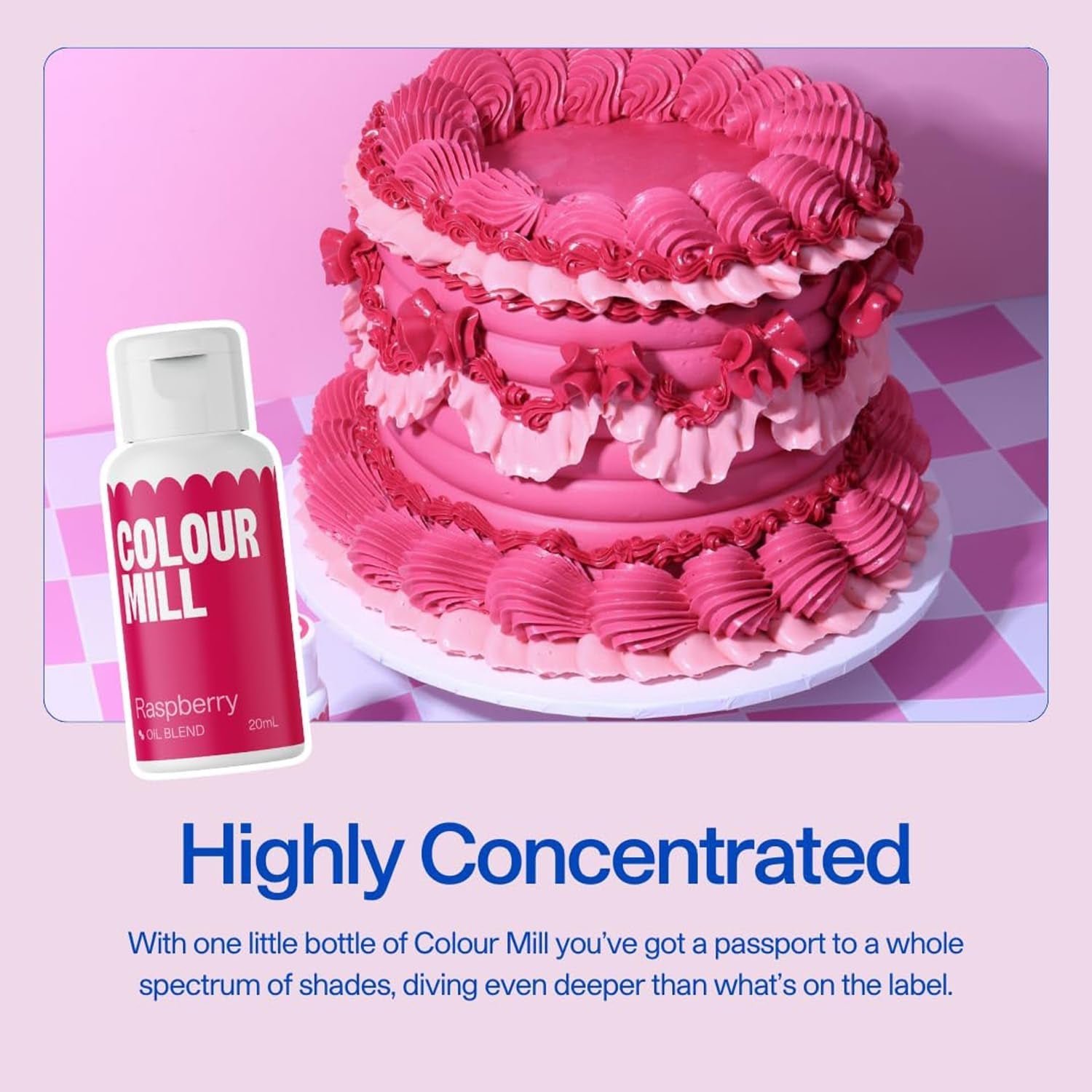 Colorant alimentar pe bază de ulei de portocale Colour Mill - Colorant alimentar pentru ciocolată, fondant, brioșe, prăjituri, copt, macaroane - Colorant alimentar pentru decorarea torturilor - 100 ml