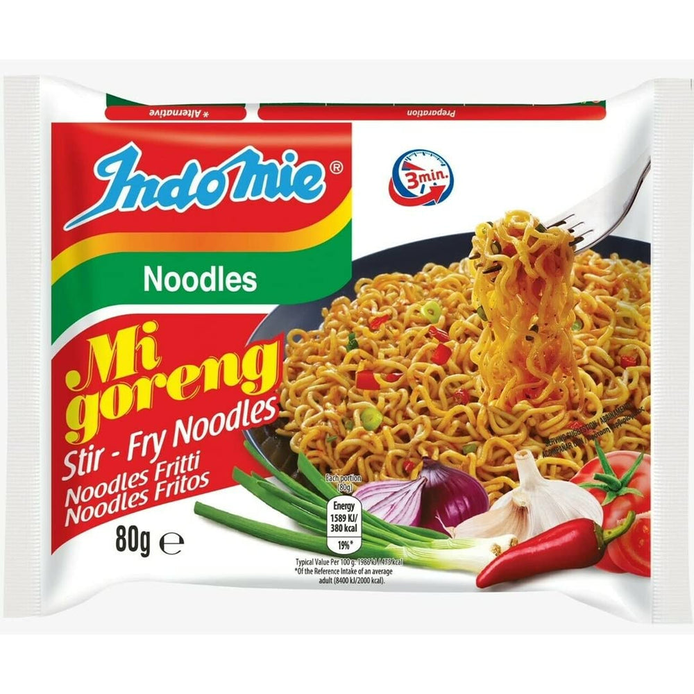 INDOMIE - Nouilles instantanées Mi Goreng - Multipack (40 x 80g)