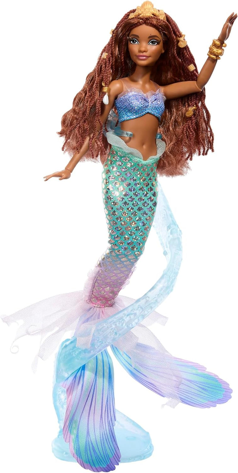 Mattel DISNEY Arielle La Sirène - Coffret avec Mala, Karina et Arielle, tenues et coiffures uniques, pour jouer imaginatif et collectionner, pour les enfants à partir de 3 ans, HND29 Naty Shop Ariel, Poupées Sirène