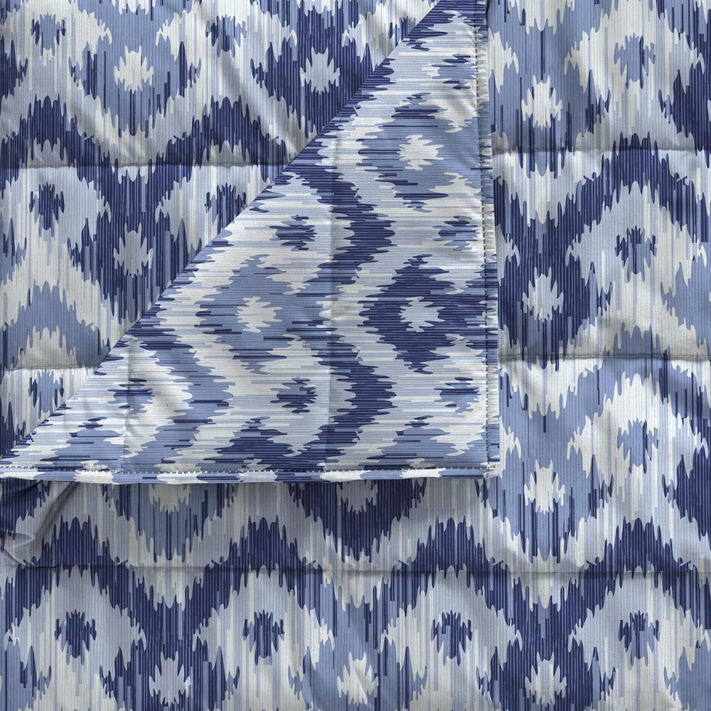 Linge de lit italien, couvre-lit basique d'été, microfibre imprimée, 250X240Cm, Rombi Couvre-lits et couettes Naty Shop