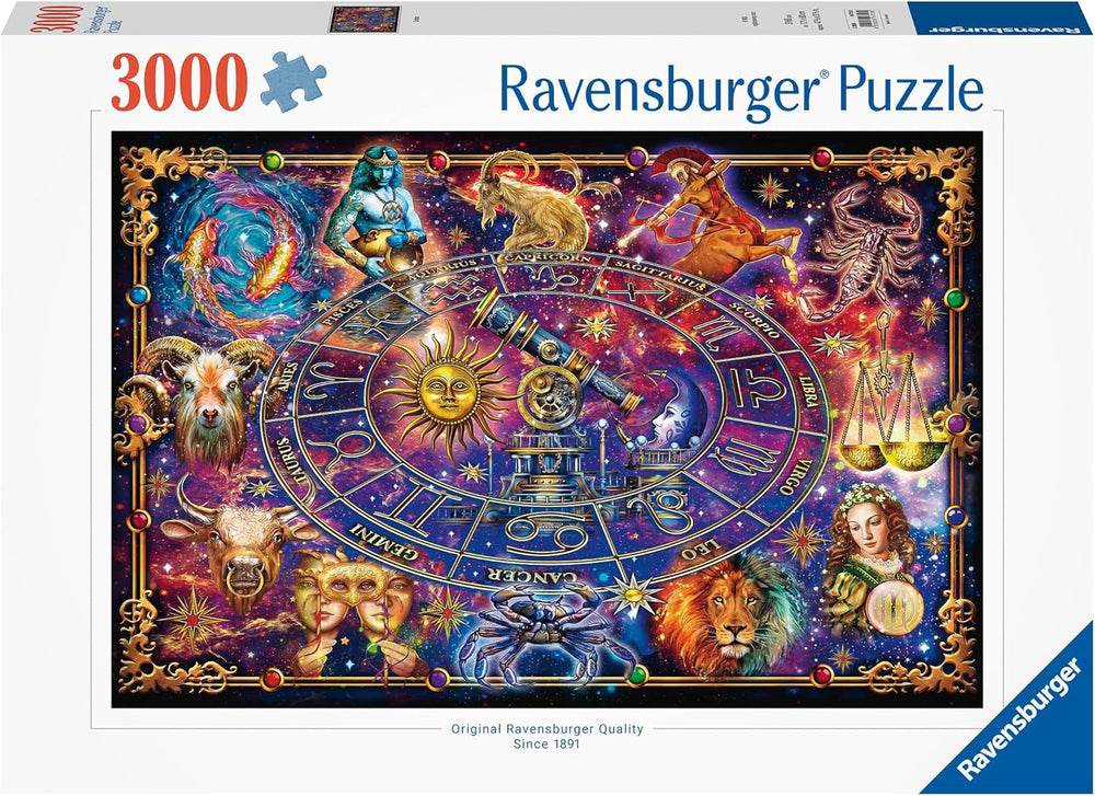 Ravensburger Puzzle 16718 - Signes du zodiaque - Puzzle 3000 pièces pour adultes et enfants à partir de 14 ans Puzzle Naty Shop