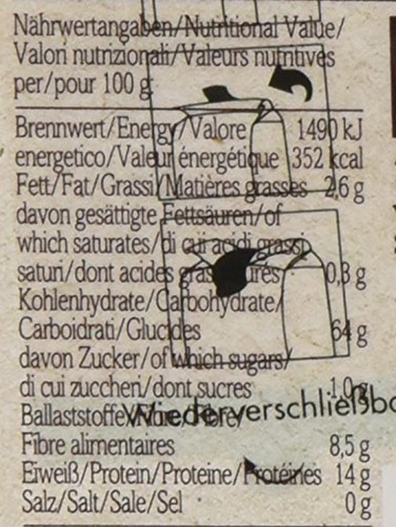 Flocons de céréales anciennes Verival - Bio, paquet de 6 (6 x 500 g)