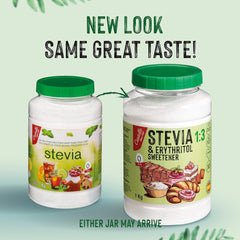 Stevia + Erythritol 1:3 Tissu sucré | 1G = 3G Zucker | Ingrédients 100% naturels - 0 calories - 0 indice glycémique - Keto et Paleo - 0 netto-khlenhydrate - Kein GVO - Castello depuis 1907-1 kg d'édulcorants Naty Shop