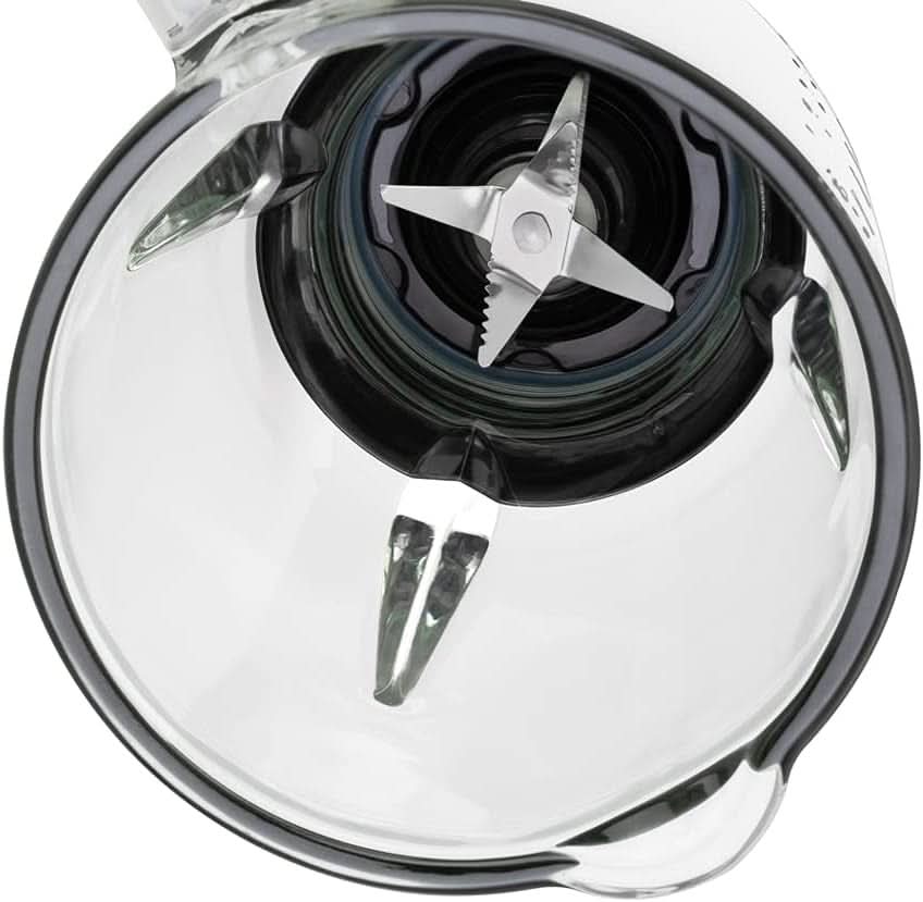 Mélangeur Aus Glas, 1,5 L, 1000 W, Edelstahl mère et enfant Naty Shop