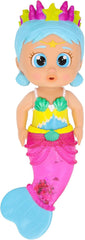 BLOOPIES Shimmer Meerjungfrau Iris, Wasserspielzeug, Meerjungfrau mit glitzerndem Schwanz voller Wasserspritzer, Spielzeug Geschenk für Kinder ab 18 Monaten