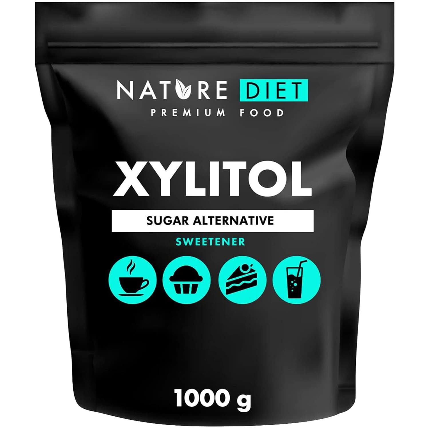 Nature Diet Xylitol, 1 Kg Édulcorants Naty Shop 1 Kg (1Er Pack) Xylitol