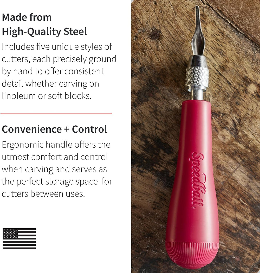 Ensemble de découpe pour lino