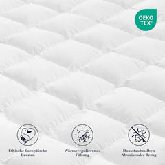 Nordic Paradise - Couette confortable - 50% duvet de canard allemand - Couette chaude d'hiver - 200X200 Cm Quilts et couettes Naty Shop