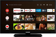TELEFUNKEN XH24AN550MV Televizor de 24 inch/Smart TV cu Android (HD Ready, HDR, triplu tuner, 12 volți, Bluetooth) [2023]