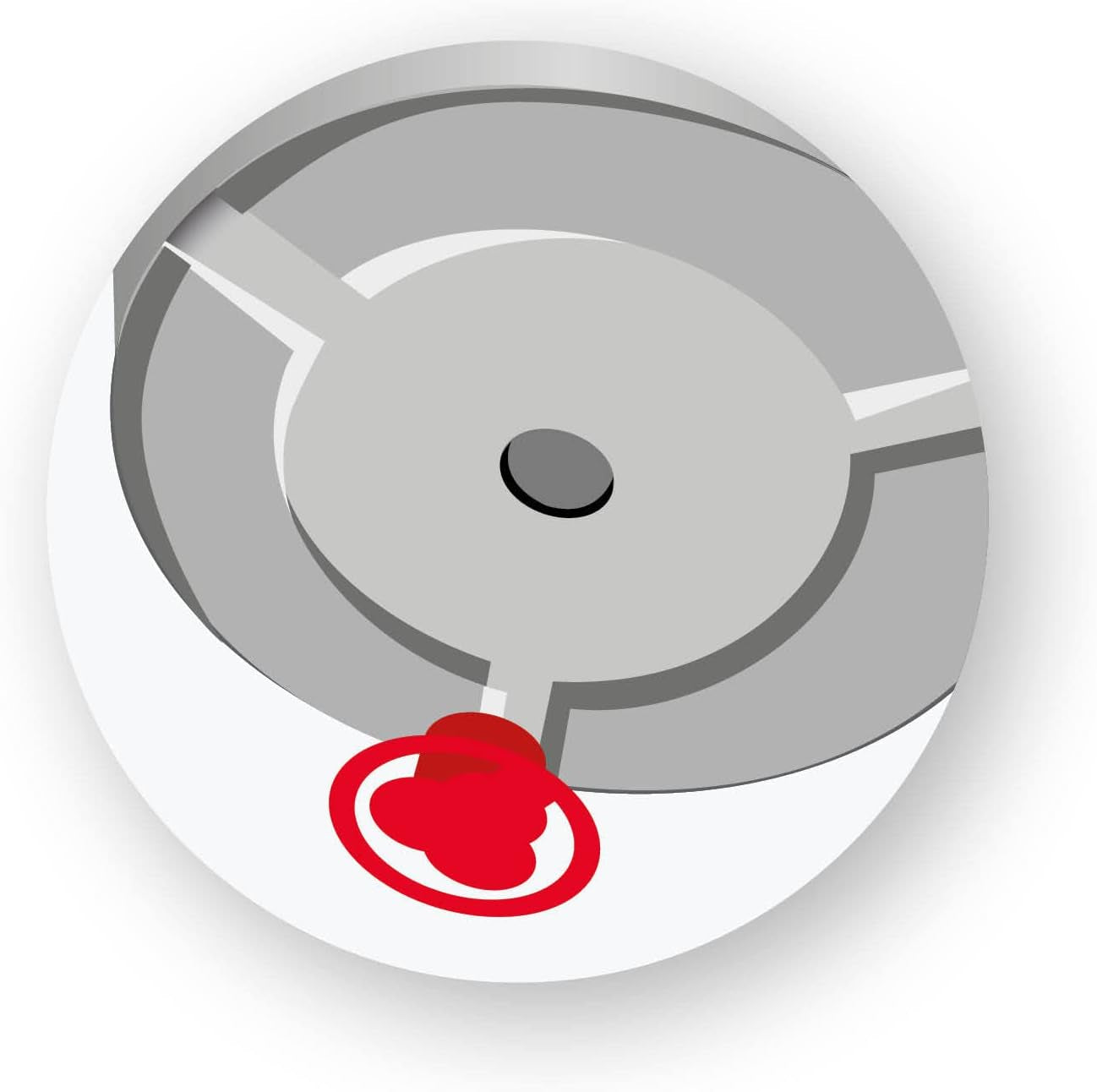 Scheurich Lineo, jardinière en plastique, granit noir, diamètre 30 cm, hauteur 24,1 cm, volume 11 l.