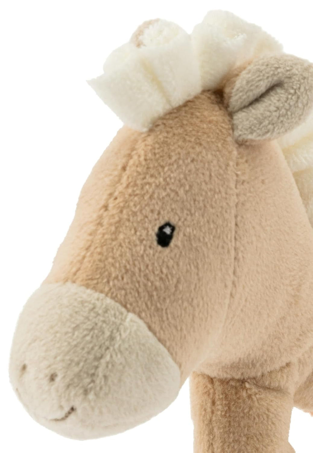 Sterntaler Sunny Horse Catching Toy - jouet de motricité pour hochet, toucher et jouer - jouet mignon pour bébés et enfants avec hochet comme ami fidèle - jouet pour bébé en tissu doux, beige clair Bebe Naty Shop Toys