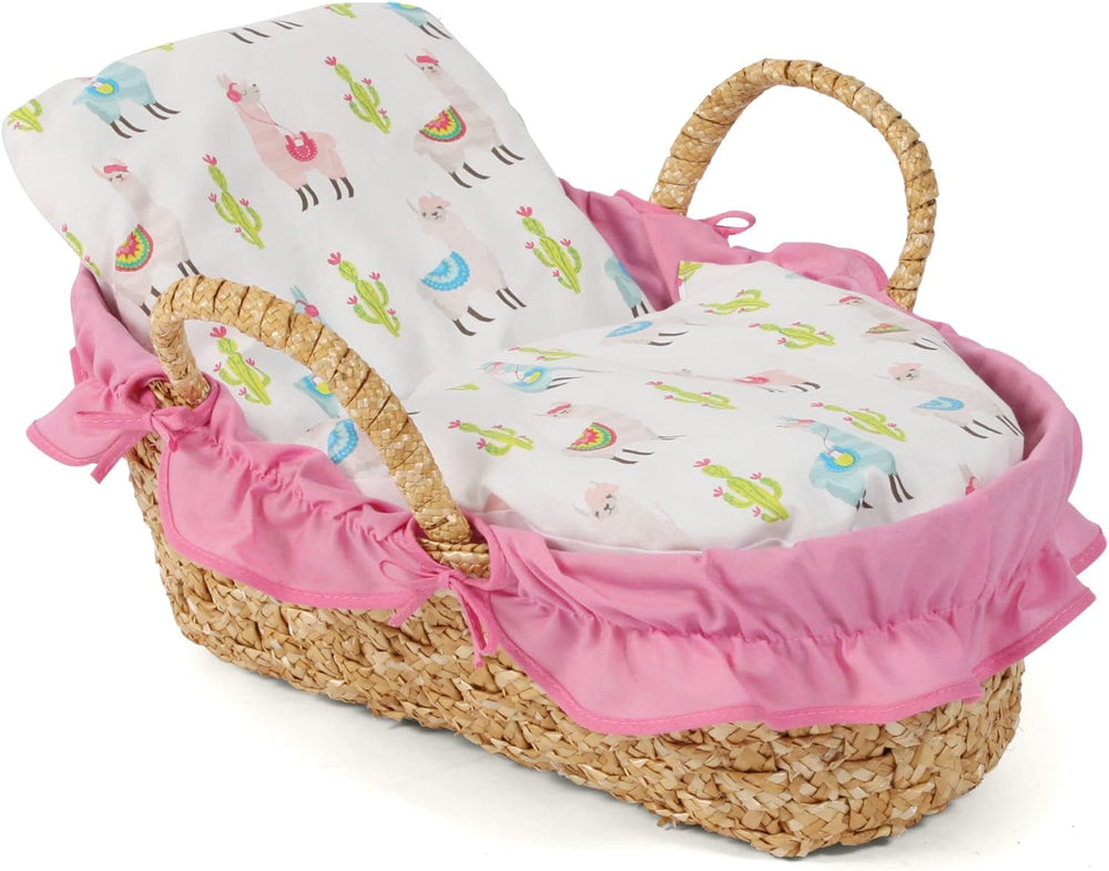 Bayer Chic 2000 233 08 Puppentragetasche 45 cm, Lama, pink