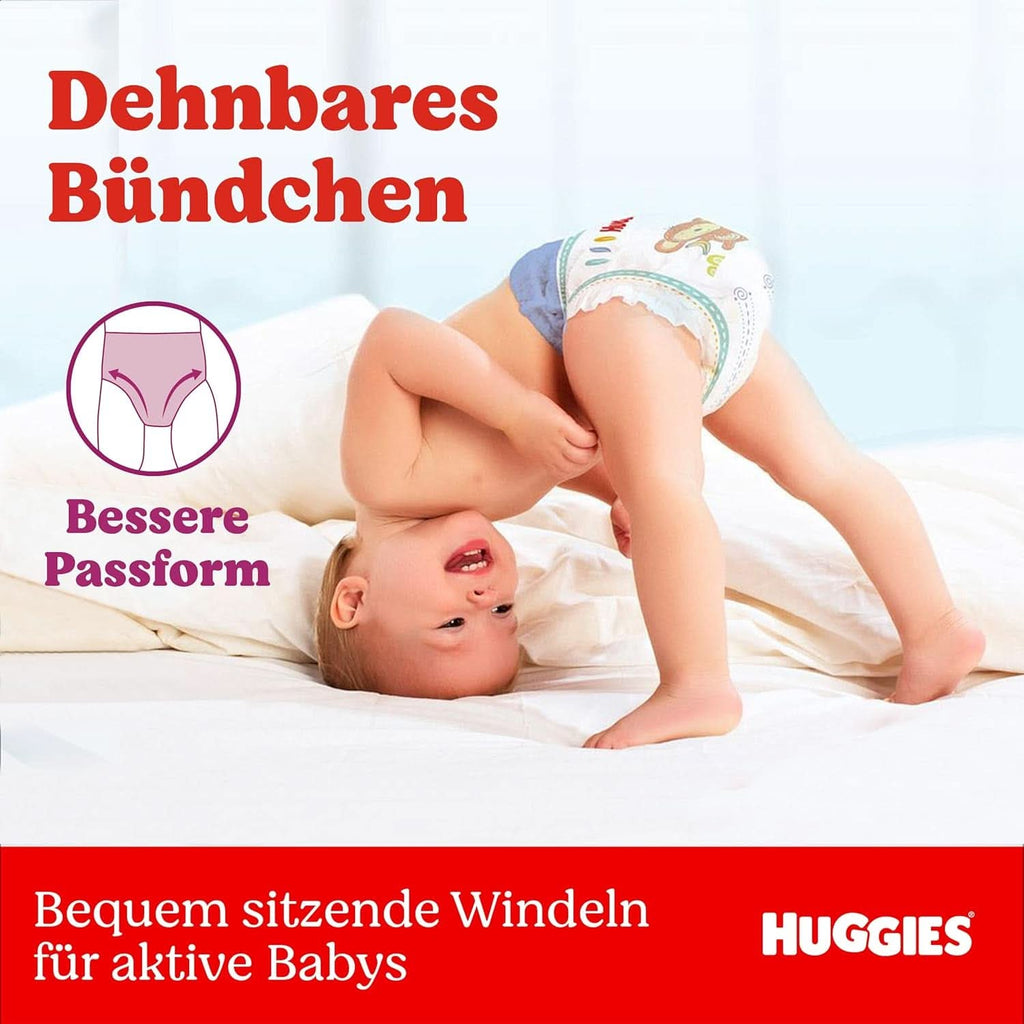 Scutece pentru bebelusi Huggies Ultra Comfort, marimea 3 (4-9 kg), 168 bucati Mama si Copilul Naty Shop