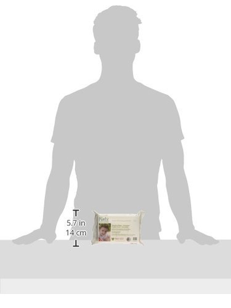 Eco by Naty Baby Care, Lingettes humides bio pour bébé, non parfumées, 56 couches