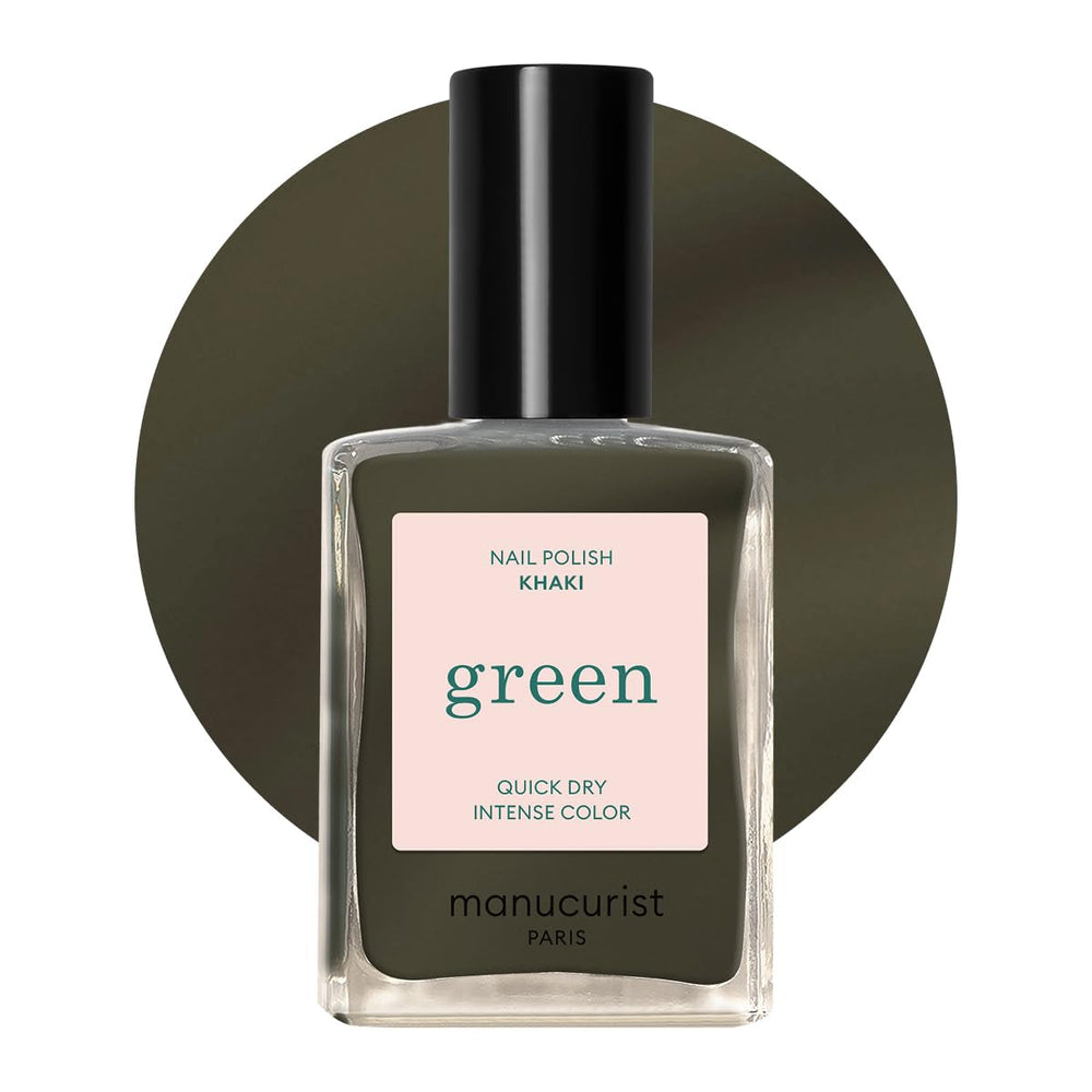 Manucurist Green - Oja Rosy Beige Shell Beige - Oja cu Uscare Rapidă - DIY Nails - Vegană 12-Free - Pe Bază de Plante - Oja - Fabricată în Franța