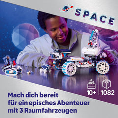 LEGO Technic Lunar Outpost Mondrover-Raumfahrzeug - Interaktives Spielzeug - Kran und Sonnenkollektoren - Robotermodell zum Bauen und Spielen - Geschenk für Jungen und Mädchen ab 10 Jahren 42211