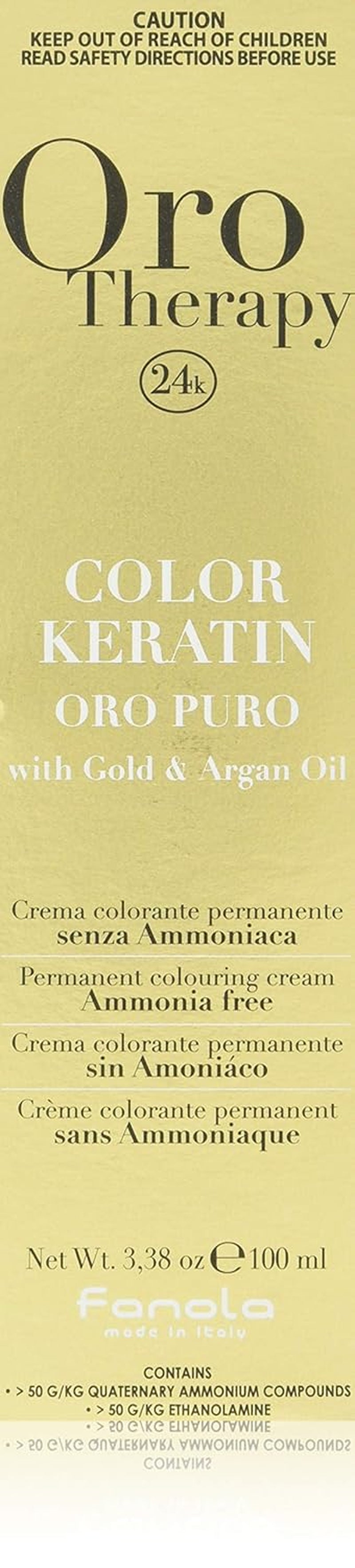 Fanola Oro Therapy Couleur Kératine 5.0 100 ml
