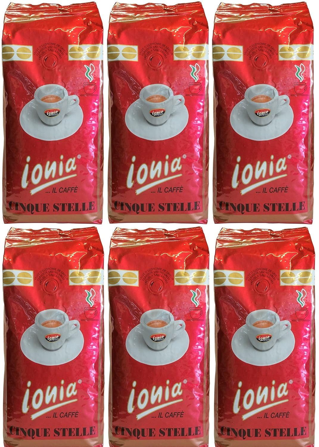 Expresso Cinque Stelle (6x 1 kg)