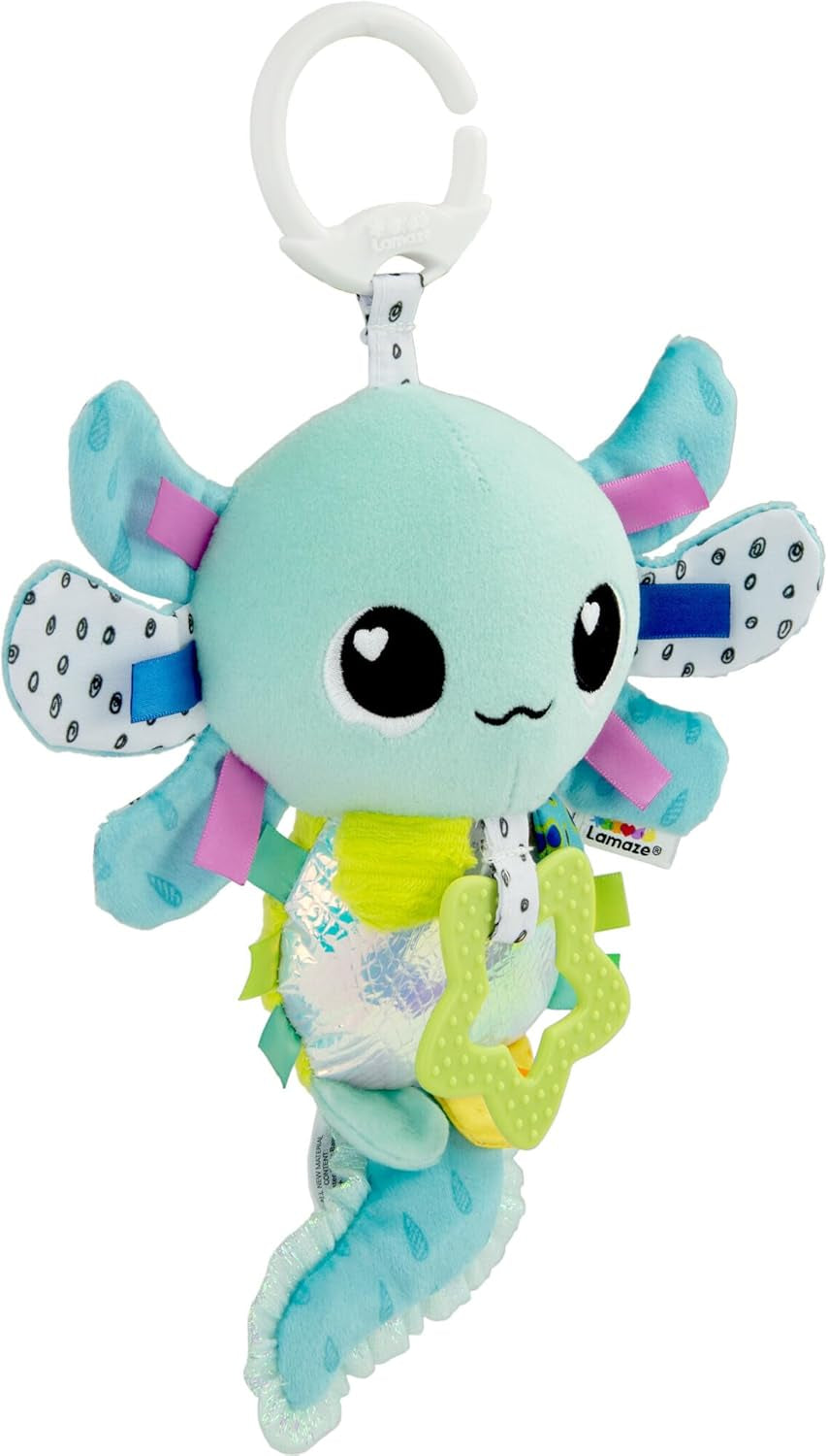 LAMAZE Alise Axolotl - Jouet pour poussette Clip & Go - Jouets sensoriels pour bébé - Jouets d'apprentissage précoce de 0 à 6 mois - Conçus par des experts pour les nouveau-nés - Cadeaux de fête prénatale Bebe Naty Shop Toys Titre par défaut