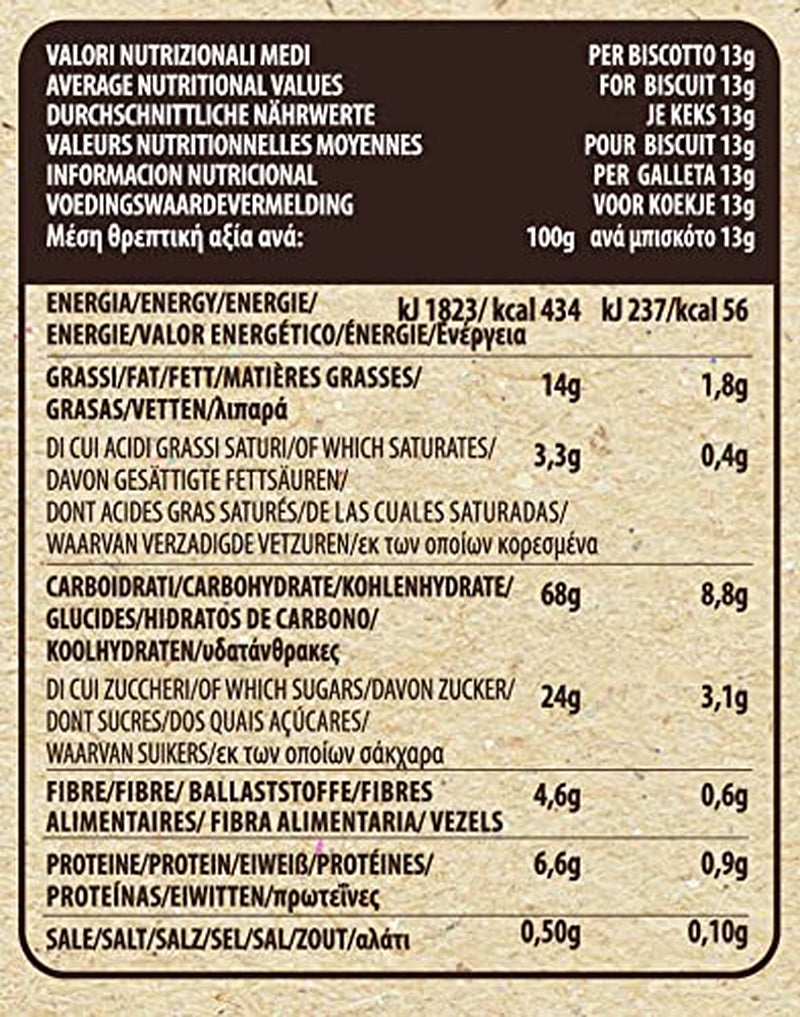 GO VEGAN Biscuits aux pépites de chocolat et riz germé - Biscuits végétaliens - Riche en calcium - 1 paquet (1 x 250 g)