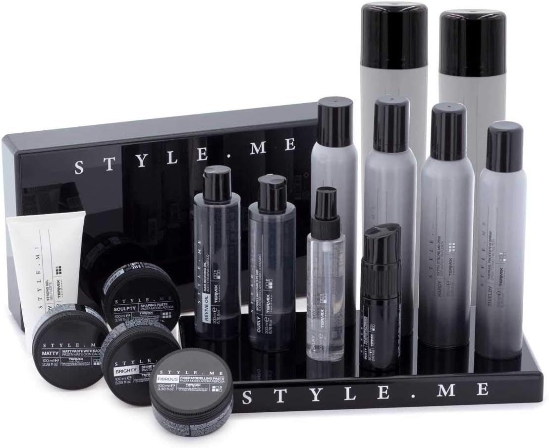 Spray démêlant Style.Me Produit pour démêler les cheveux. Produit démêlant instantané de Termix. Formule enrichie en huile de ricin. Format : 200 ml. Produits démêlants pour cheveux Naty Shop