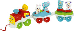 Clementoni Animali-3 Jouet Train Électrique Extensible Interactif Parlant pour Bébé de 1 An (Version Italienne) Fabriqué en Italie Multicolore 17740 Jucarii Bebe Naty Shop