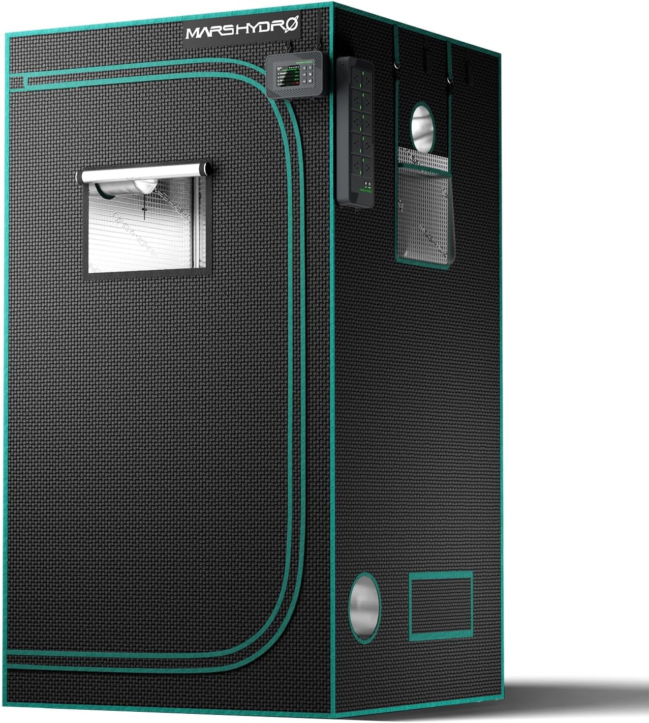 MARS HYDRO Tente de culture 60 x 60 x 140 cm, tente de culture intérieure, tentes de culture en Mylar réfléchissant pour culture hydroponique, plateau inférieur amovible pour espace de culture des plantes