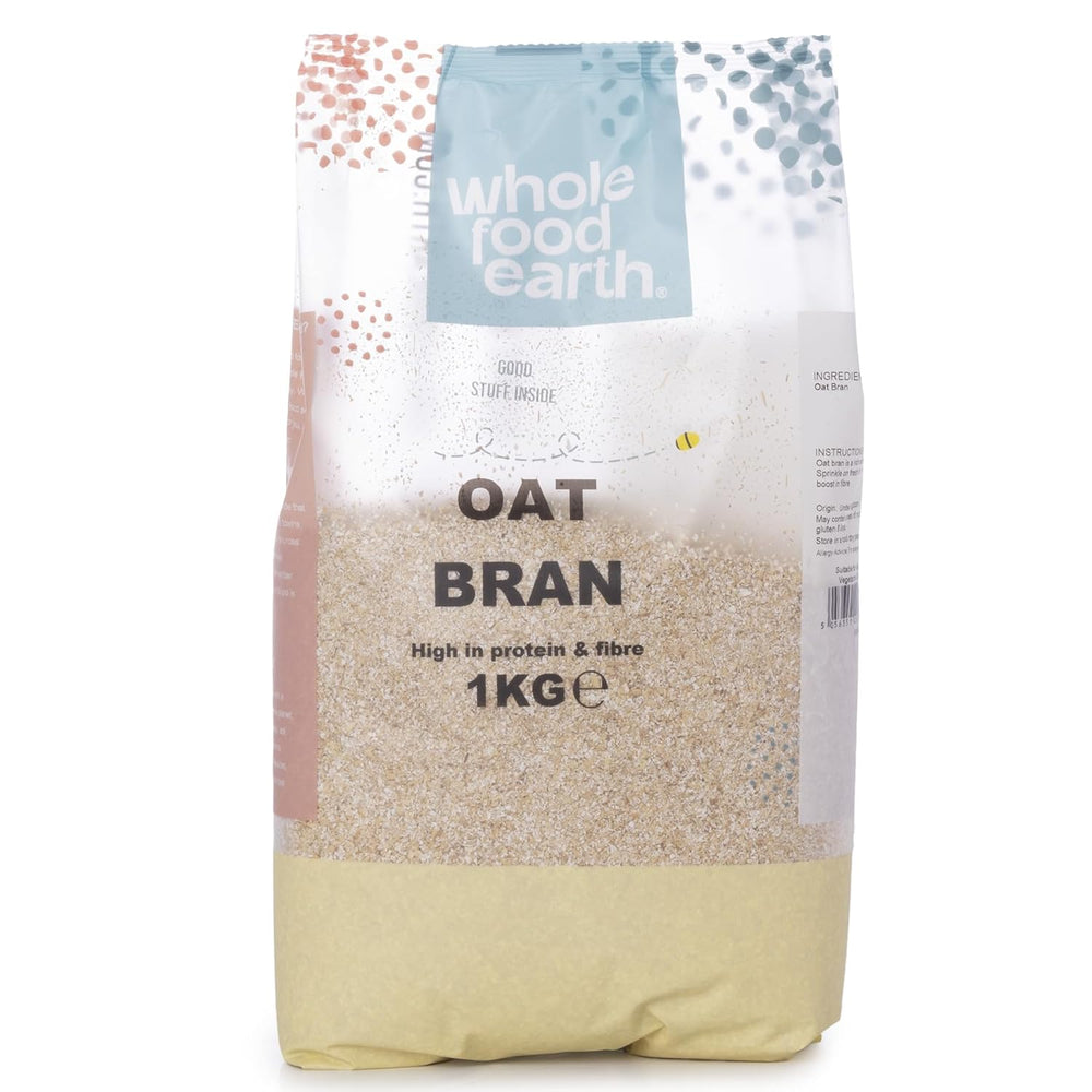 Son d'avoine stabilisé Wholefood Earth 2 kg | Sans OGM | Riche en fibres