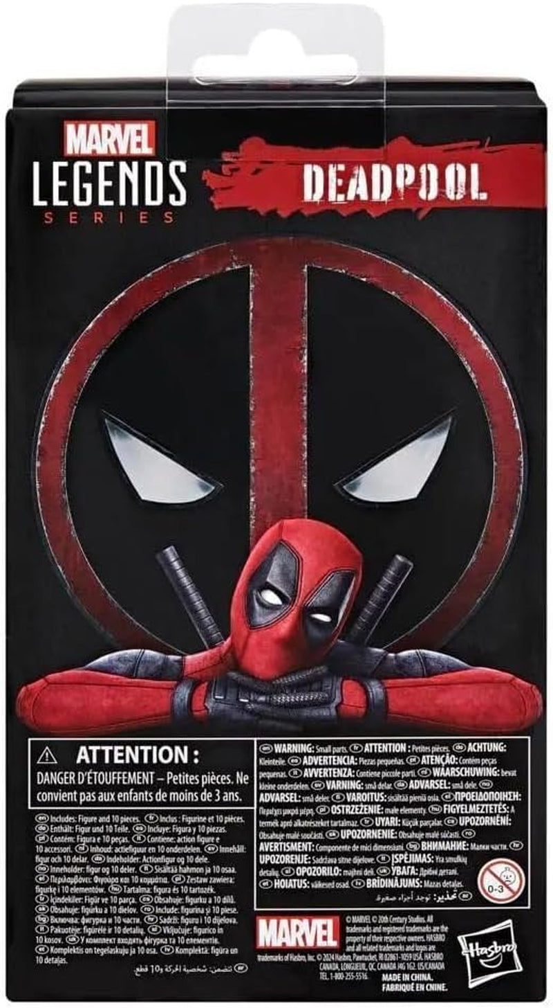 Marvel Legends Series Deadpool Deadpool 2 Figurine à collectionner pour adulte 15 cm Figurines d'action Naty Shop