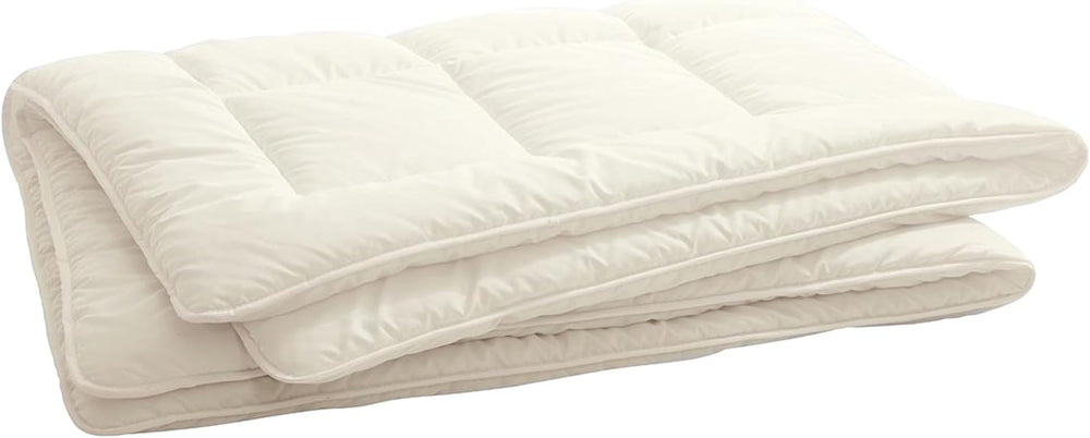 Billerbeck E45 Couette en bambou - couette d'été - 135 X 200 Cm - couette en coton, couette rafraîchissante - avec rembourrage en bambou, été léger (Sl) Couettes et couettes Naty Shop