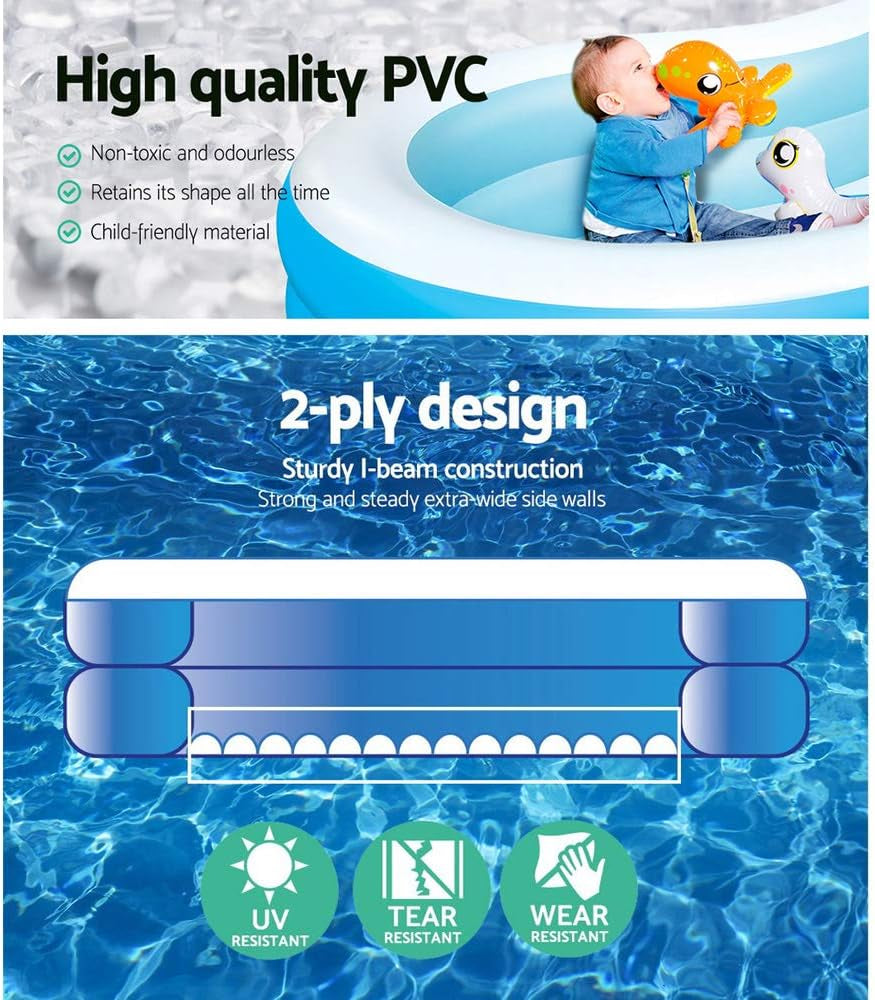 Piscines gonflables Bestway 54117-17 Bleu/Blanc