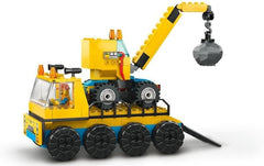 LEGO 60391 City Véhicules de construction et grue à boulets de démolition, pelle, camion-benne et véhicule de transport, jouet éducatif pour enfants à partir de 4 ans Besuche den LEGO-Store