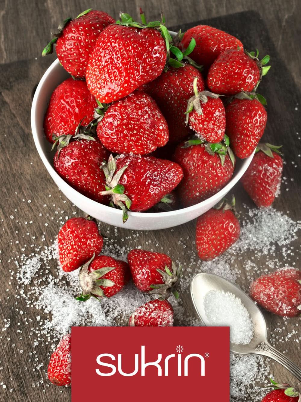 Sukrin Erythritol, alternative naturelle au sucre sans calories, 1 paquet, 500 grammes Édulcorants Naty Shop