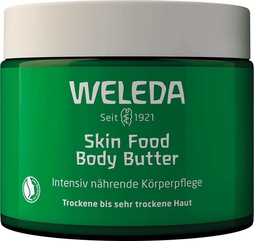 WELEDA Beurre Corporel Skin Food Bio, Crème de soin corps unisexe pour le soin des peaux sèches et rugueuses, 150 ml Douche et bain Naty Shop