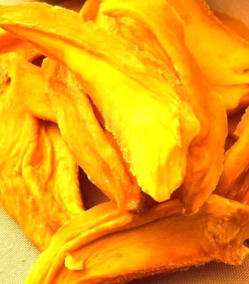 Lamelles de mangue - variété "Haden" - séchées - bio - qualité crue - 400 g Produits déshydratés Naty Shop