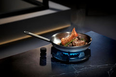 Poêle WMF Profi 28 cm, induction, poêle en acier inoxydable, sans revêtement, allant au four Casseroles et poêles Naty Shop