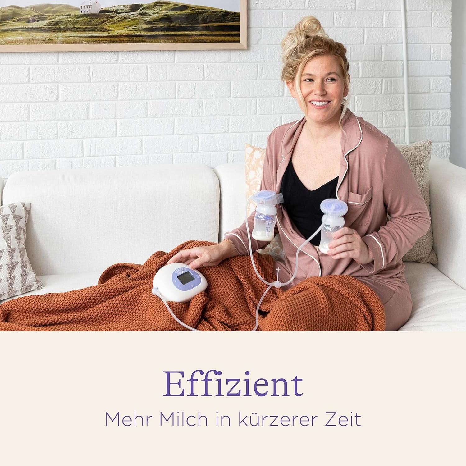 Lansinoh Tire-lait électrique 2 en 1 - écran LCD éclairé - pompage sur un ou deux côtés - réglable individuellement - plus de lait en moins de temps Accessoires Alimentation et Allaitement Bebe Naty Shop