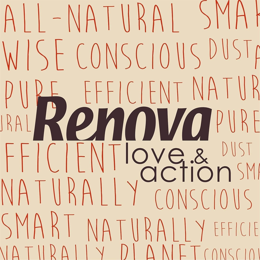 Papier toilette Renova Love & Action, Beiger Paquet 9 X 12 Rollos-: 108