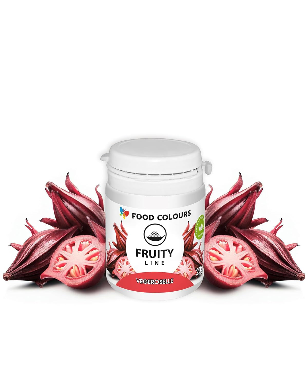 Colorant alimentaire en poudre colorant naturel Fruity Line BLEUET 20G colorant naturel en poudre pour crèmes glaçage pâte éponge en poudre colorant alimentaire pour boissons gelées