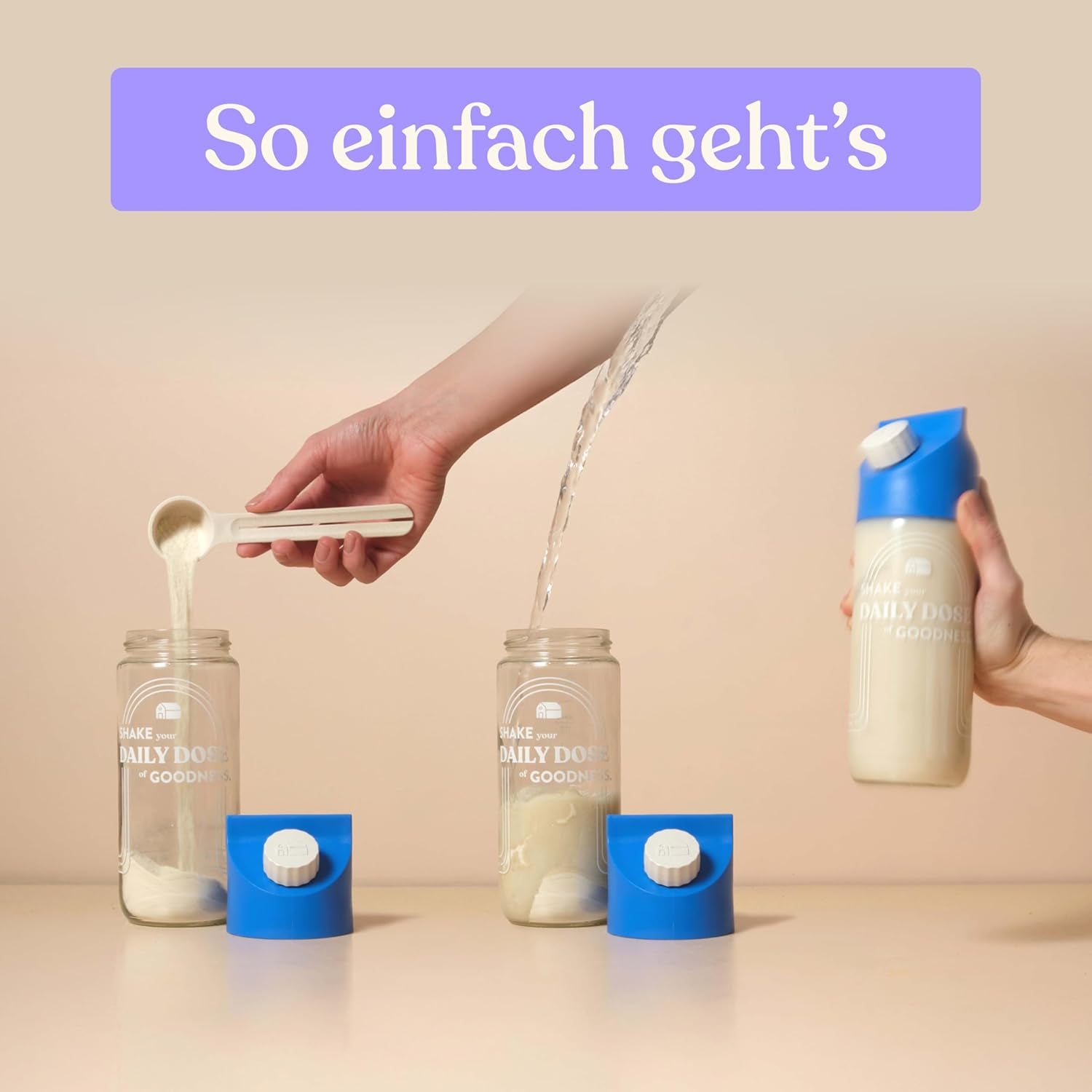 Blue Farm Pure Oat Base pour une boisson à base de sel de 8 litres – 100 % de la meilleure qualité biologique – 100 % végétalien, sans lactose et sans gluten – 90 % de contenu d'emballage